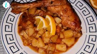 Gjelle me patate  Dish with potatoes [upl. by Naejeillib]