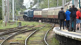 60007 Sir Nigel Puts the Modern Railway to Shame  Carlisle 230524 [upl. by Ehtylb35]