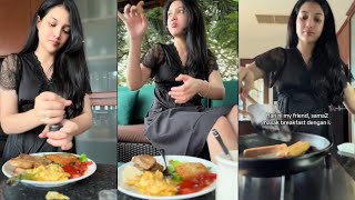 Atikah Suhaime Masak Breakfast Di Phuket [upl. by Polky]