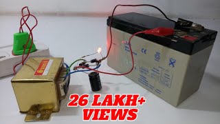 How to Make 12 Volt Battery Charger EASYWAY [upl. by Thgiled]