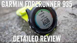 GARMIN FORERUNNER 935 DETAILED REVIEW [upl. by Ziul771]