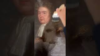 Putting a 17th century portrait and frame back together Mr Croxton part 5 artrestoration [upl. by Alenas]