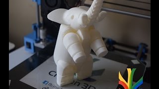 Timelapse impresion 3D Elefante en impresora 3D [upl. by Argella]