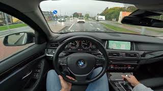 BMW F10 530D LCI XDrive 2013 190kW  4K POV Test Drive [upl. by Offen]