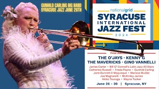 Syracuse Jazz  Gunhild Carling Big Band from Syracuse NY [upl. by Uel]