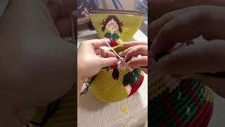 크로 셰 뜨개질 가방 튜토리얼 Crochet Bag Tutorial Tığ İşi Çanta Eğitimi かぎ針編みバッグのチュートリアル crochet 뜨개질 shorts [upl. by Kolva]