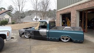 Finnegans Garage Ep46 Revolutionary Hydraulic Suspension for My Chevy C10 Truck [upl. by Nosreg720]