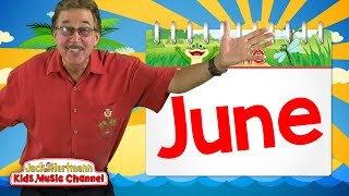 Its the Month of June  Juneteenth  Calendar Song for Kids  Jack Hartmann [upl. by Attenahs]