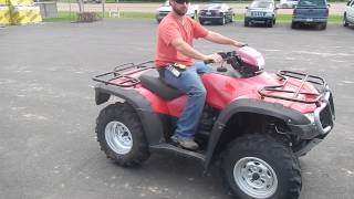 2009 Honda Foreman Rubicon 500 TRX500FA [upl. by Hillegass]