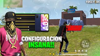 ✅️ configuración  accesibilidad  supresor  Dpi  samsung a03 free fire nueva actualización 2023 [upl. by Nahshun686]