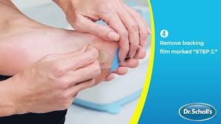 Dr Scholls  How To Use Callus Removers With Duragel® Technology [upl. by Attelahs]