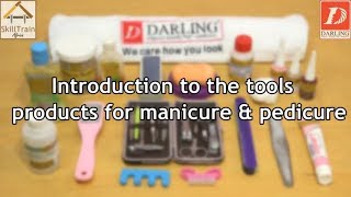 26 Tools and products used in manicure amp pedicure English [upl. by Gaston]