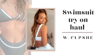 Swimsuit try on haul with Cupshe [upl. by Greggs985]