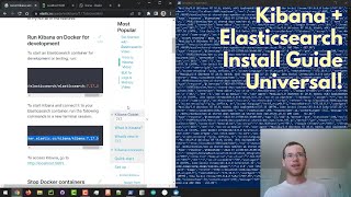 Kibana and Elasticsearch Installation with Docker  Fastest  Easiest Method [upl. by Thatcher]