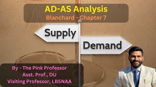 Blanchard  Chapter 7  ADAS analysis  Intermediate Macro 1 [upl. by Tedi]