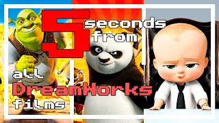 5 seconds from all DreamWorks films [upl. by Aneelahs191]