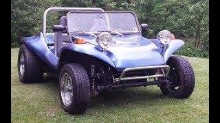 My little blue dune buggy 1970 Volkswagen vintage dune runner [upl. by Aierdna]