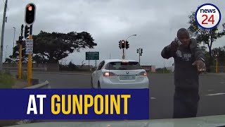 WATCH  Quickthinking Durban driver narrowly escapes hijacking [upl. by Ainyt]