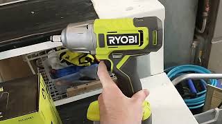 Ryobi PCL265 impact wrench review Awesome value [upl. by Hennessy]