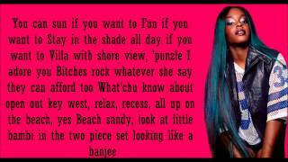 Azealia Banks Paradiso Lyrics [upl. by Moreen]