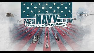 Navy 242nd Birthday [upl. by Alys]