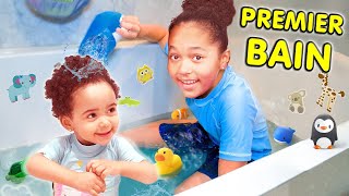 VERITY Donne Un Bain à THEA BABY BOSS Pour la Première Fois  ADORABLE Night Routine [upl. by Zeph]