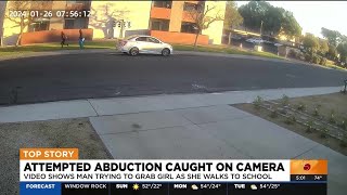 Video shows man attempting to kidnap girl in Glendale [upl. by Affra432]