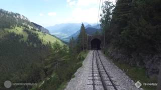 Vom Wendelstein nach Brannenburg mit der Zahnradbahn 4k  ungeschnitten OTon [upl. by Lenz]