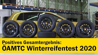 ÖAMTC Winterreifentest 2020 – 28 Reifen im Test  ÖAMTC [upl. by Conrad]