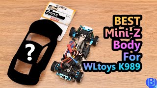 Best MiniZ Body for WLtoys K989 amp Wheel Offset 2020 Edition [upl. by Eedolem]