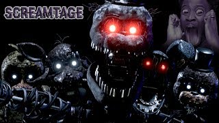 TJOC Story Mode Screamtage  The Joy of Creation Story Mode ALL JUMPSCARES [upl. by Ernesta966]