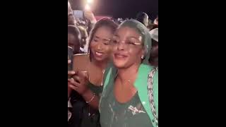 Les pas de danses de la première dame Marieme Faye SALL à la soirée de Youssou NDOUR [upl. by Suvart]