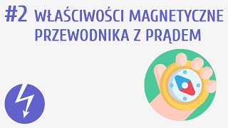 Właściwości magnetyczne przewodnika z prądem 2  Magnetyzm [upl. by Kcirrez]