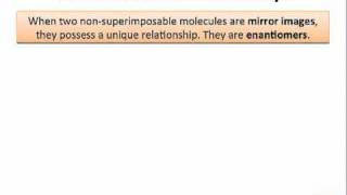 OChem 7 Enantiomers amp Diastereomers [upl. by Oesile109]