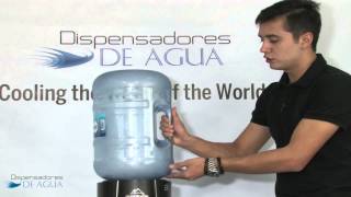 DISPENSADORES DE AGUA CAMBIO DE BOTELLON [upl. by Ignace141]