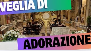 Veglia di Adorazione eucaristica per la Riparazione dei sacrilegi 31 ottobre  1 novembre 2024 [upl. by Lindbom615]