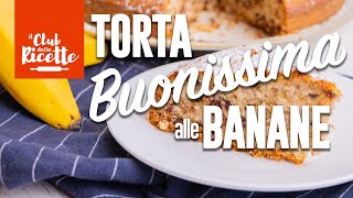 Torta Buonissima alle Banane e Gocce di Cioccolato Senza Uova [upl. by Reggy]