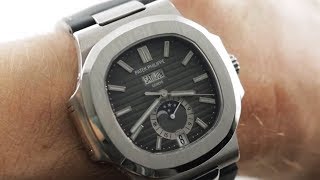 Patek Philippe Nautilus Annual Calendar 5726A001 Luxury Watch Review [upl. by Aiet]