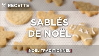 RECETTE  SABLÉS DE NOËL  NOËL TRADITIONNEL 🥧🥧☕ [upl. by Goldberg]