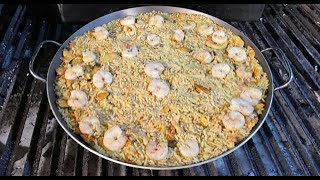 Una Auténtica Receta para preparar Fácilmente la mejor Paella de Marisco [upl. by Auhsuoj3]