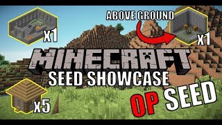 The BEST New Start In Minecraft Seed Exposed Spawner amp More [upl. by Notsej49]