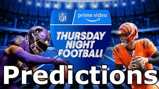 Another Banger Bengals VS Ravens Week 10 2024 Monday Night Football Predictions [upl. by Martel]