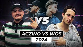 ACZINO VS WOS  FREESTYLE 2024  MINUTOS LIBRES [upl. by Ahern312]