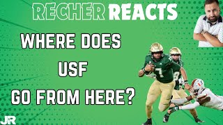 Where Does USF Go From Here RecherREACTS is LIVE [upl. by Yerfdog720]