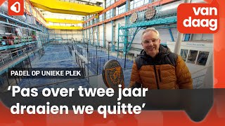 OudHengeloër laat tien padelbanen aanleggen in hoogste hal Stork Quitte draaien we pas na 2 jaar [upl. by Franza]