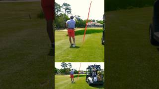 Firefighter Steve  Hole 18 at Tidewater in Myrtle Beach golf shorts [upl. by Eekorehc]