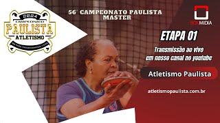 56º CAMPEONATO PAULISTA MASTER DE ATLETISMO  2024 [upl. by Aizirtap]