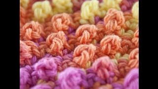 How to Crochet Picot Single Crochet and Granule Stitch [upl. by Goodden641]