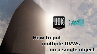 How to put multiple UVW Unwraps on a single object  3DS MAX  UDK [upl. by Nnalorac372]