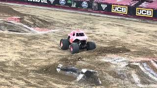 Thunderroarus freestyle Monster jam 2024 NRG Stadium [upl. by Bushweller]